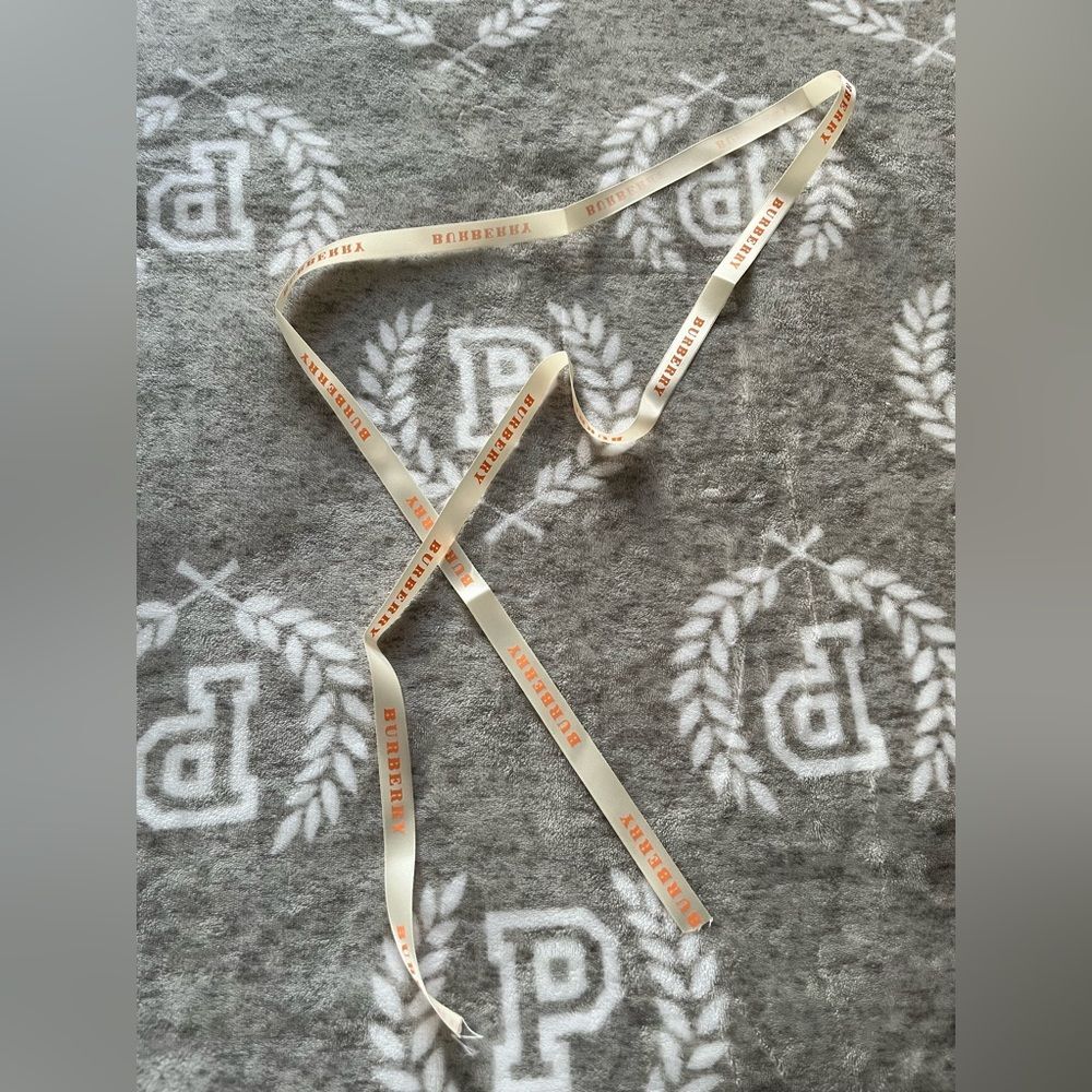 Vintage‎ Burberry ribbon